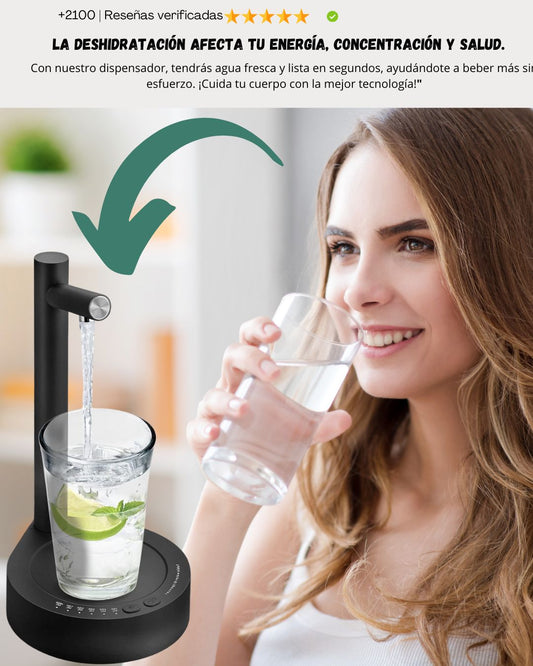 Dispensador de agua inteligente